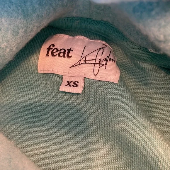 Kristin Cavallari X feat Retro stripe blanket hoodie XS - Picture 4 of 10